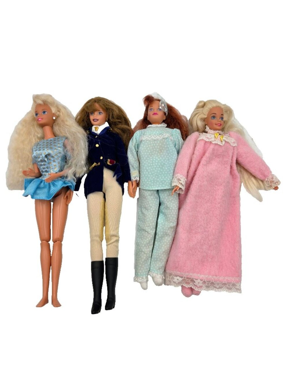 Barbie Doll Lot Horse Riding Slumber Party Midge Bedtime Barbie Mattel 4 Read